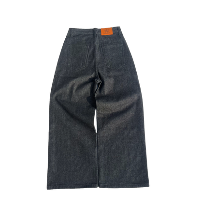 14oz Black Raw Japanese Denim