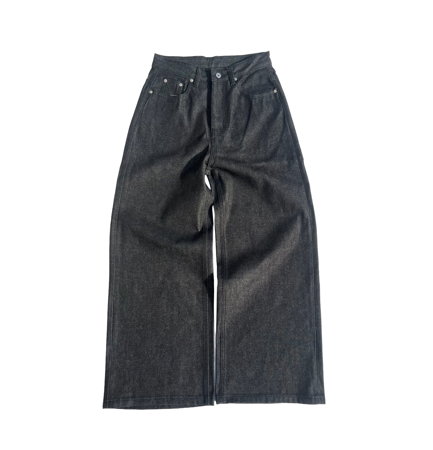 14oz Black Raw Japanese Denim