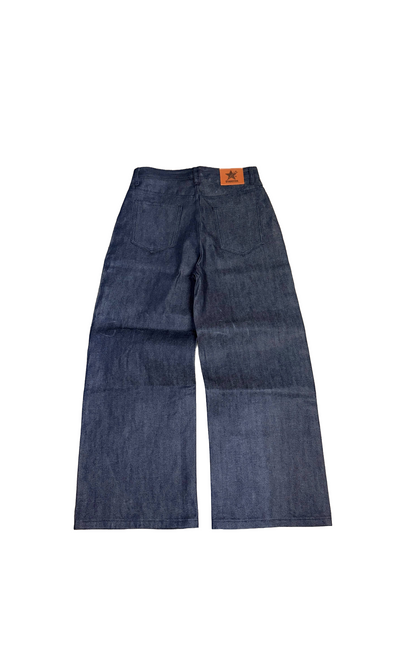 14oz Dark Blue Raw Japanese Denim